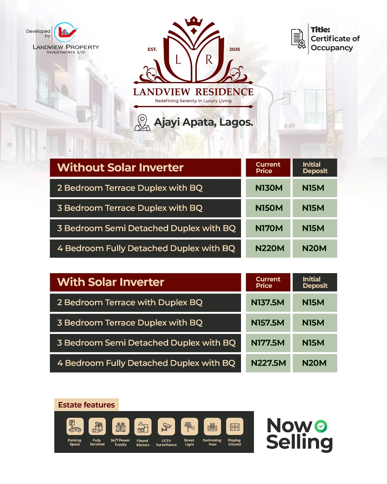 Luxury living in sango tedo, lagos state.