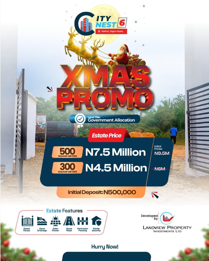 land with c of o in ogun state